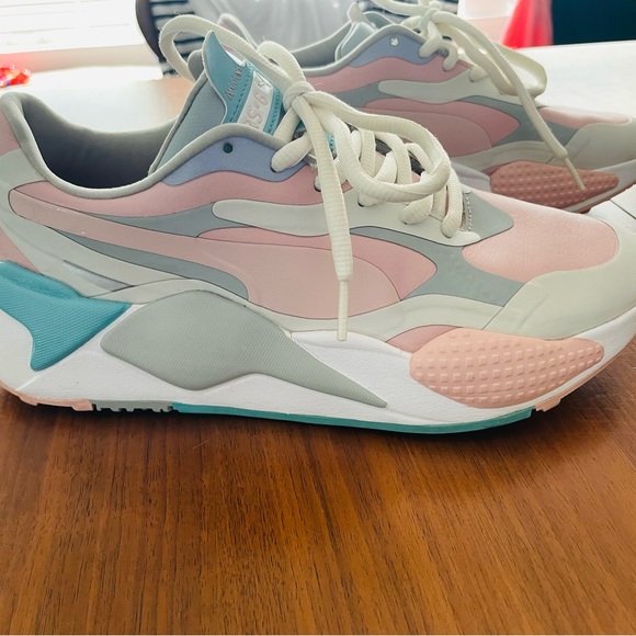 Puma RSX cotton candy pink and baby blue 9.5 - Picture 4 of 10